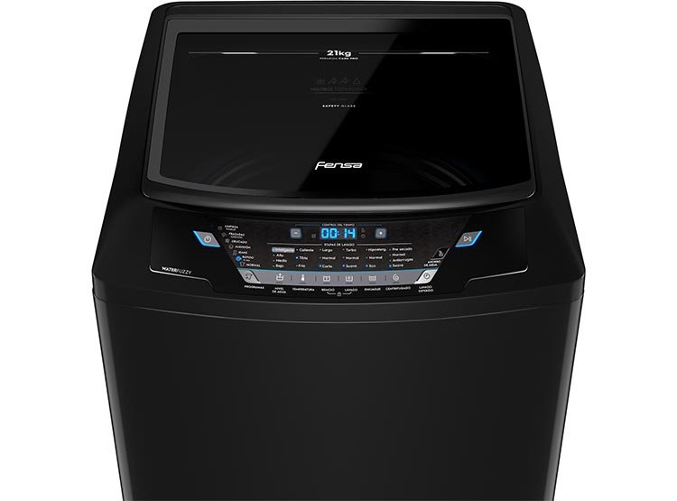 Lavadora Carga Superior Fensa 21 KG Premium Care Pro Black 2
