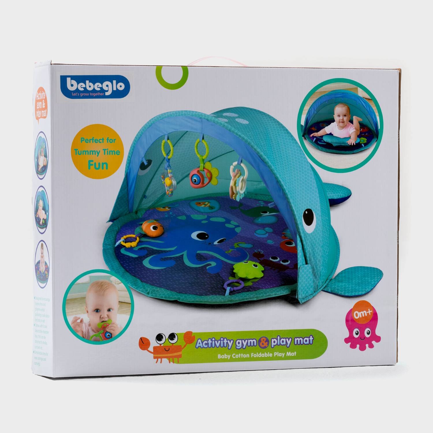 Bebeglo Gimnasio Ballena Azul Rs-18430 5