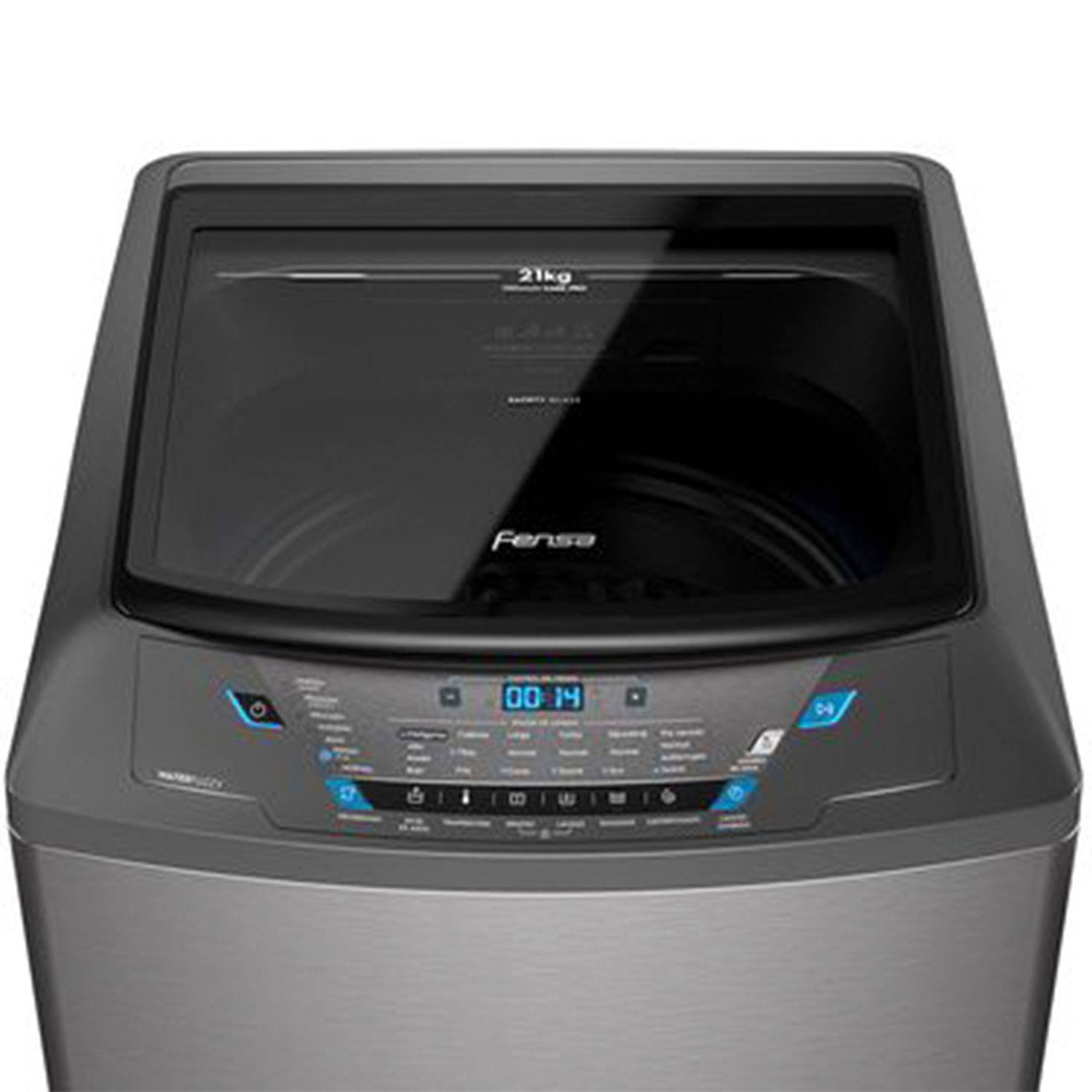 Lavadora Carga Superior 21 Kg Premium Care Pro 21X Silver Fensa 4