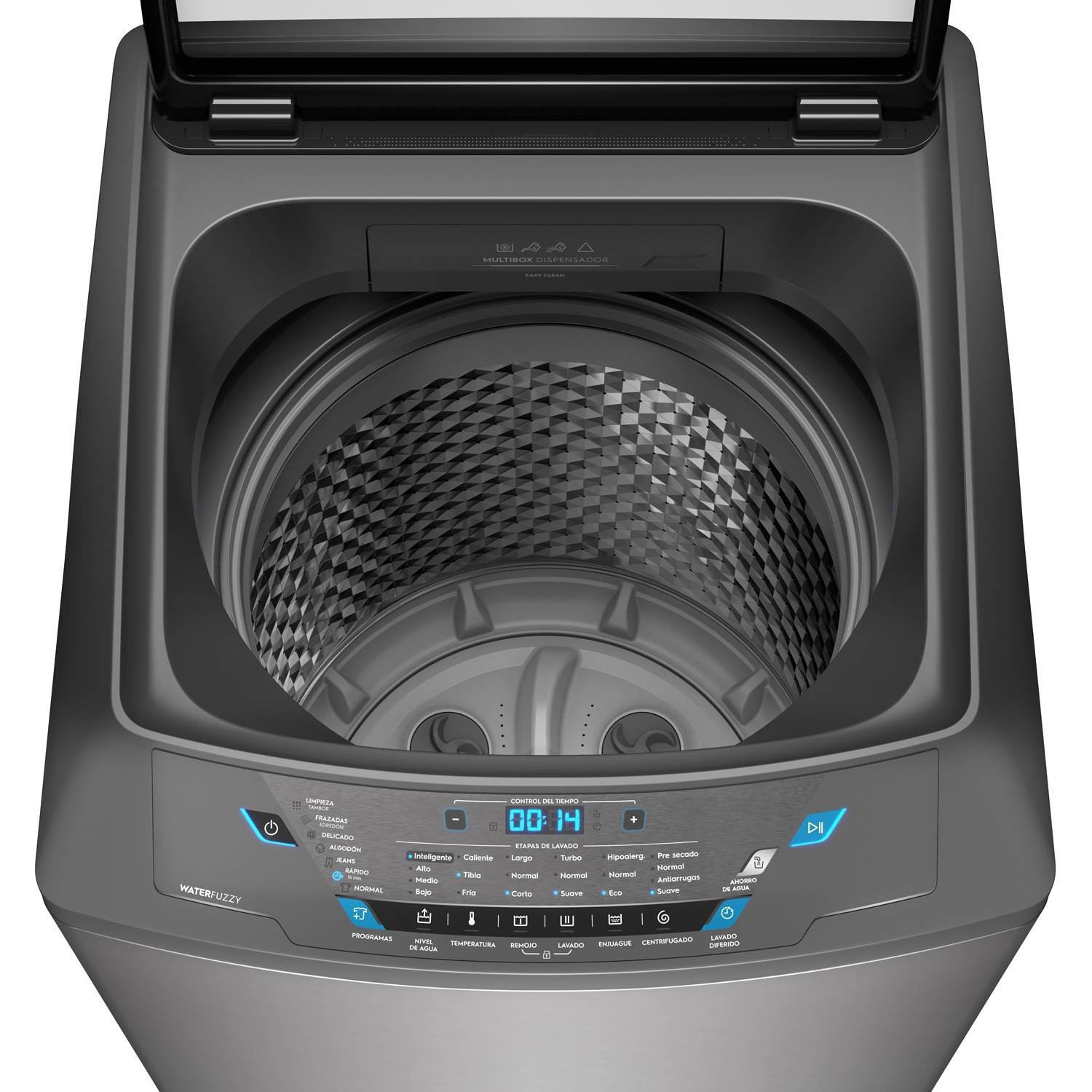 Lavadora Carga Superior 21 Kg Premium Care Pro 21X Silver Fensa 5