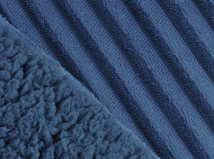 Plumon Mashini Corduroy Coral Sherpa Azul Super King 2