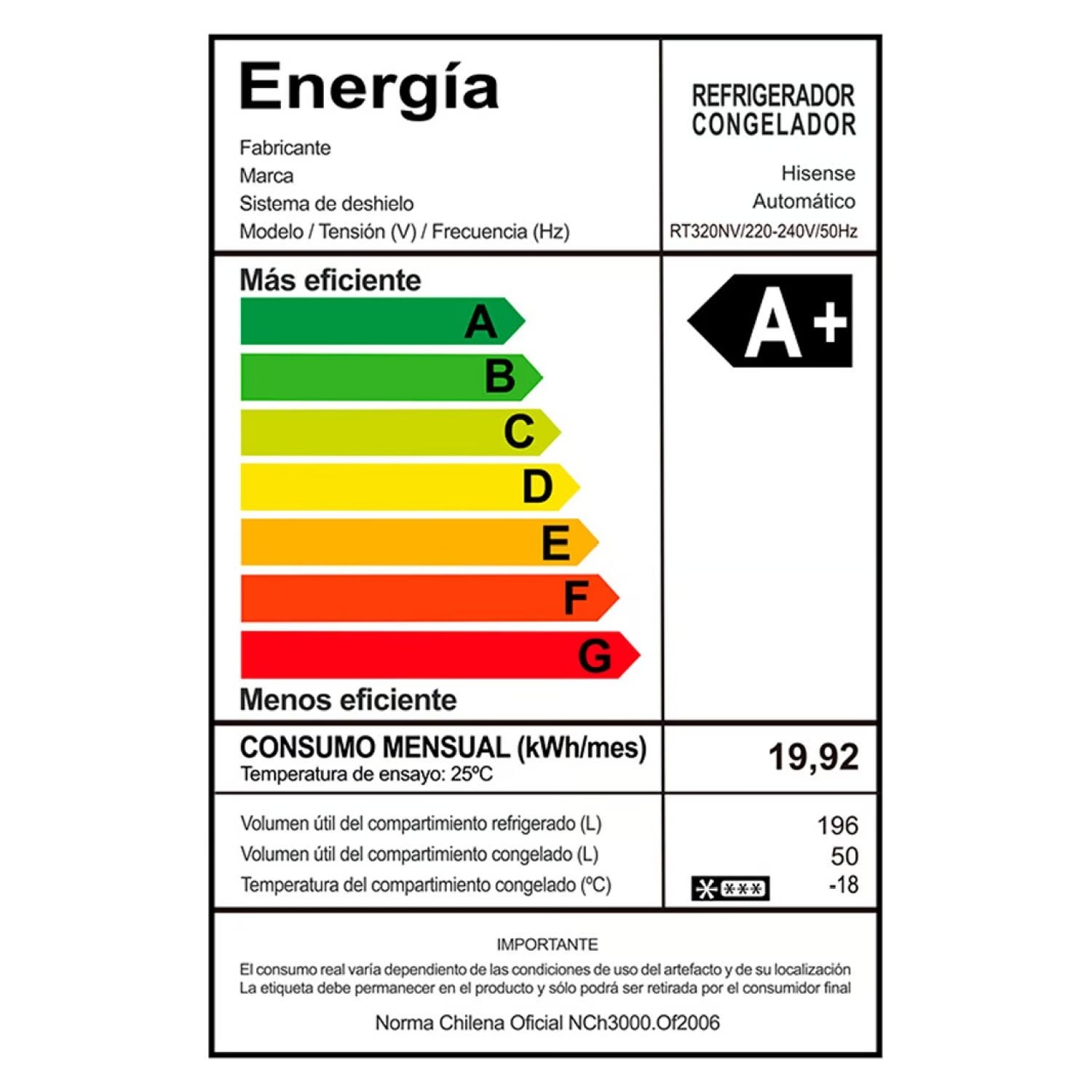 Refrigerador-Top-Mount-246Lts-RT320NV-Gris-Hisense-4