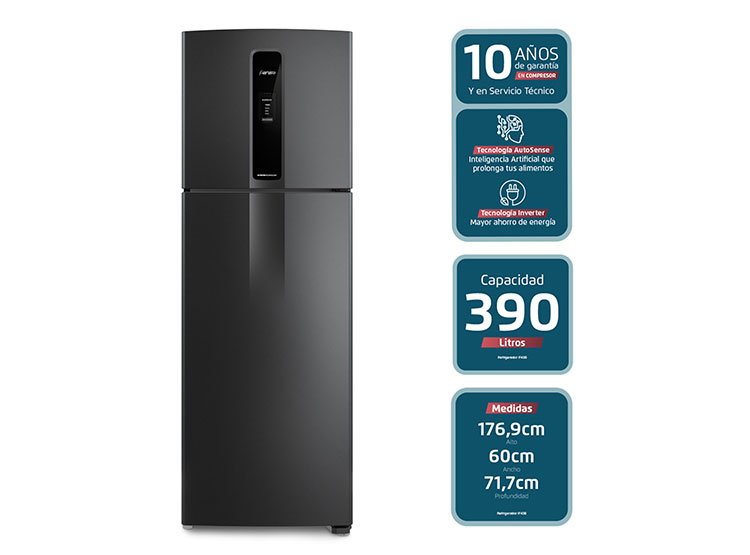 Refrigerador Fensa Top Freezer IF43B 390 Lts 2
