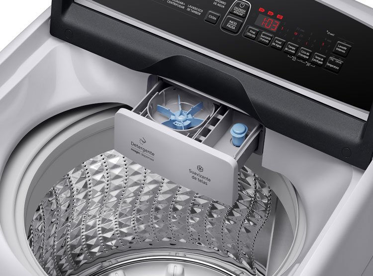 Lavadora Automática 15 Kg Samsung Wa15T5260ByZs Silver 4