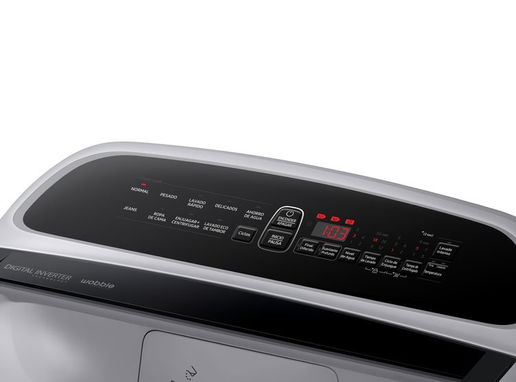 Lavadora Automática 15 Kg Samsung Wa15T5260ByZs Silver 5