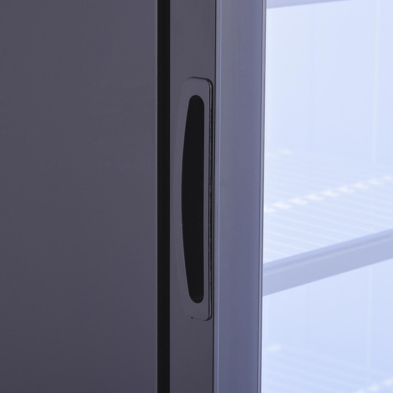 Visi-Cooler 1 puerta 290 litros negro 3